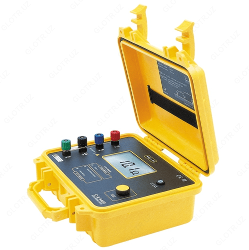 C.A 6460 - tuproqqa chidamlilik o'lchagichi va topraklama moslamalari