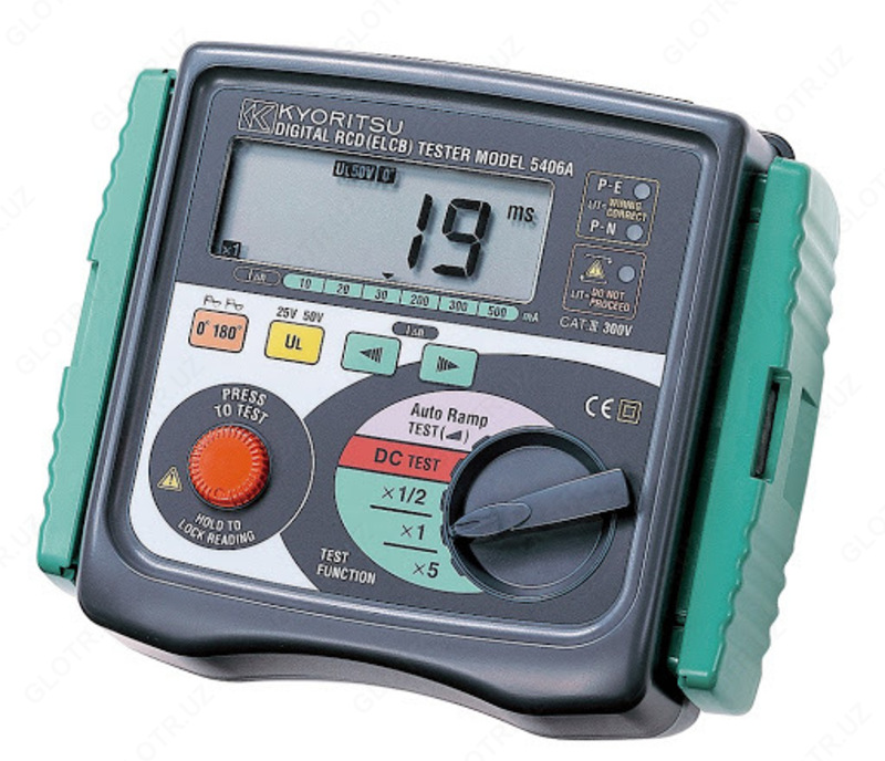 KEW 5406A — измеритель параметров устройств защитного отключения