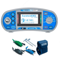 MI 3100 S — многофункциональный измеритель параметров электроустановок с комплектом для измерения сопротивления заземления S2026