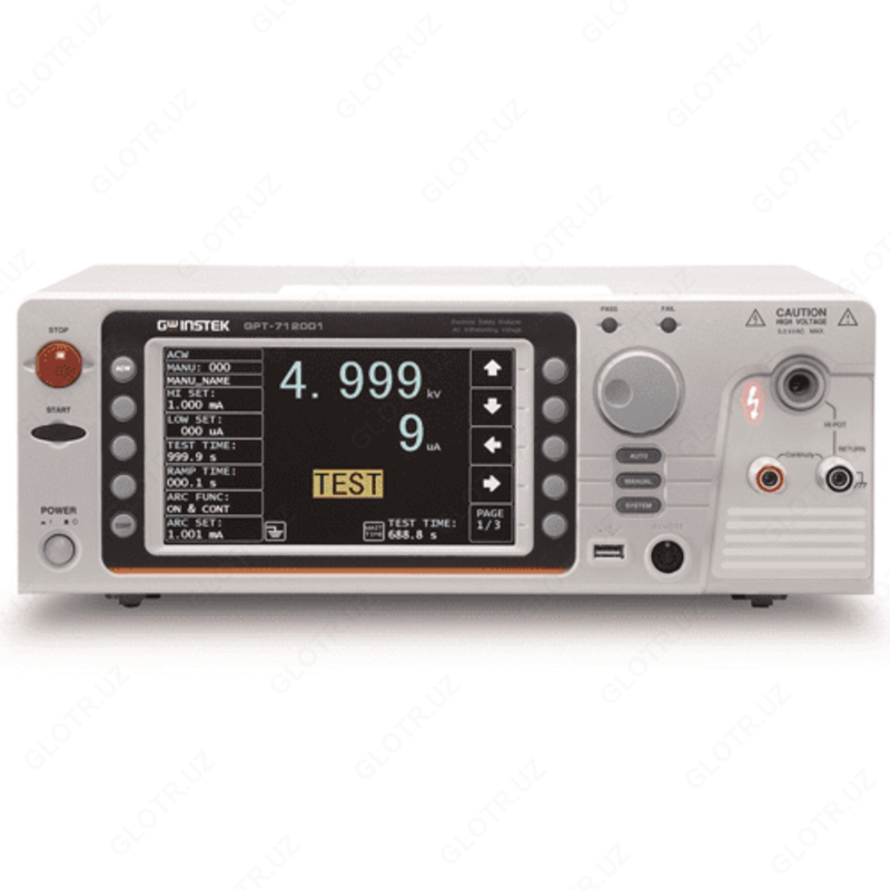 GPT-712001 — установка для проверки параметров электрической безопасности