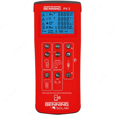 Benning PV 2 — тестер фотоэлектрических систем и графопостроитель