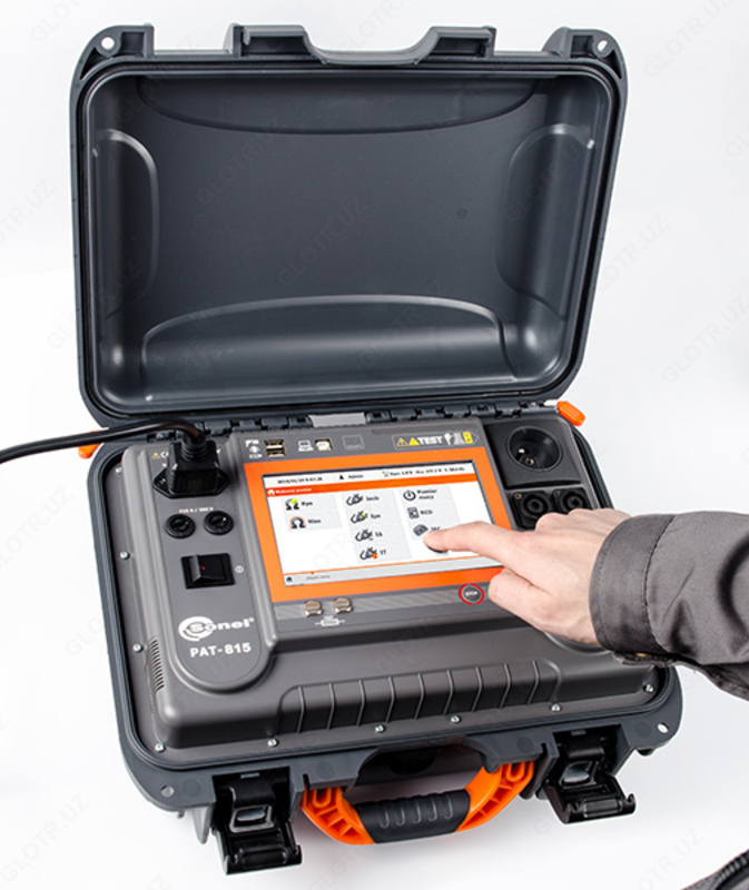 PAT-815 - elektr qurilmalarining qochqin oqimlari va xavfsizlik parametrlarini kuzatish tizimi