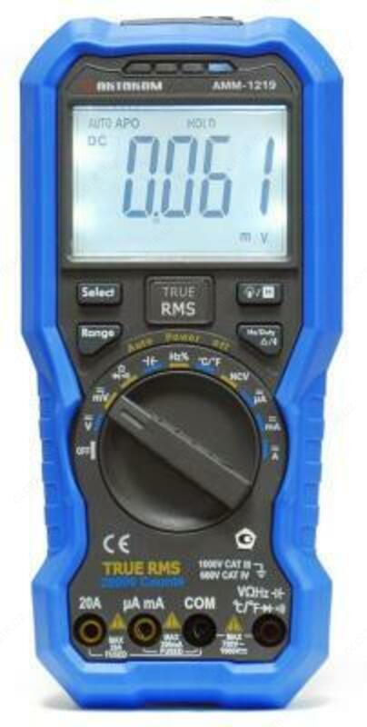 МУЛЬТИМЕТР ЦИФРОВОЙ АММ-1219
