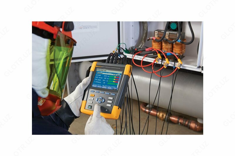 Fluke 438 II — анализатор качества электроэнергии и работы электродвигателей