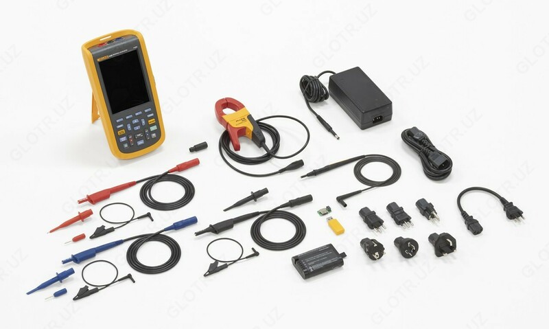 Fluke 125B — промышленный портативный осциллограф (40 МГц)