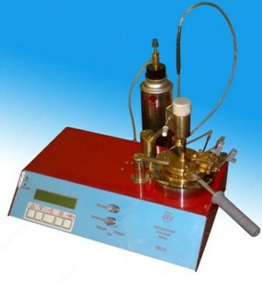 TVZ-P - yopiq krujkadagi yonish nuqtasini aniqlash uchun yarim avtomatik apparatlar