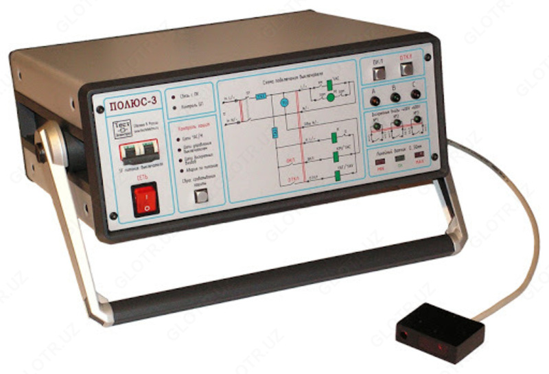 Pole-3 - yuqori voltli kalitlarni sinash uchun qurilma