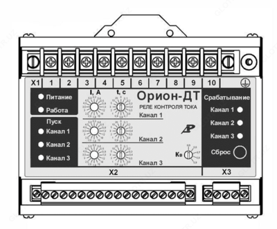 Orion-DT - mikroprotsessorga asoslangan uch kanalli doimiy boshqaruv rölesi