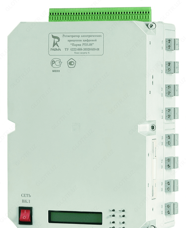 Parma RP 4.08 - elektr jarayonlarining raqamli yozuvchisi