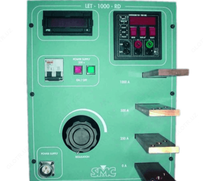 2 kA gacha bo'lgan asosiy oqimni yuklashga mo'ljallangan qurilma