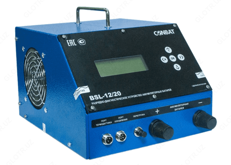 BSL-12/20 - batareyaning zaryadsizlanishi 0-20V / 20A