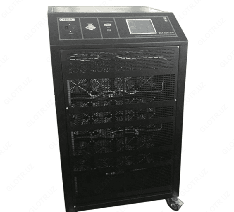 BCT-300/300 kit — комплект интеллектуального разрядно-диагностического устройства аккумуляторных батарей 95-190В/150А, 190-300В/300А (30+2 датчиков в отдельном кейсе, токовые клещи 600А)