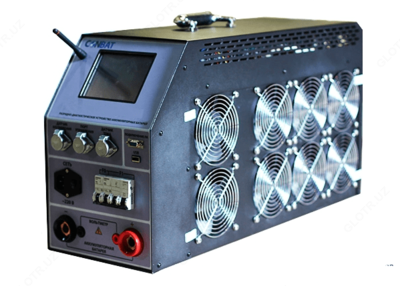 BCT-60/120 to'plami - 20-80V / 120A akkumulyator batareyalari uchun aqlli deşarj va diagnostika moslamalari to'plami (8 + 1 datchiklar, 200A oqim qisqichi)