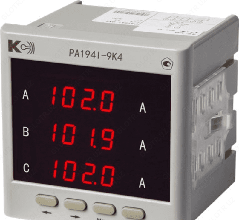 PA194I-9K4 - 3 kanalli ampermetr (umumiy sanoat namunasi)