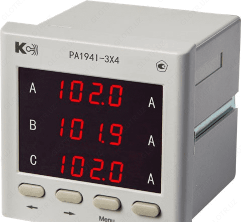 PA194I-3X4 — амперметр 3-канальный (общепромышленное исполнение)