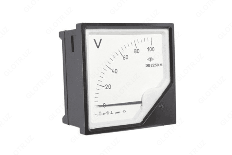 EV2259M - panel analog analog voltmetr