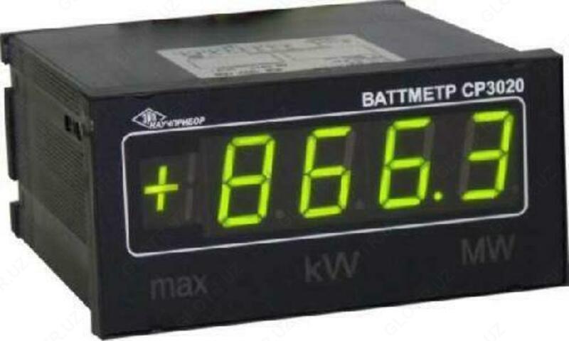 СР3020-ВАТ — ваттметр цифровой щитовой