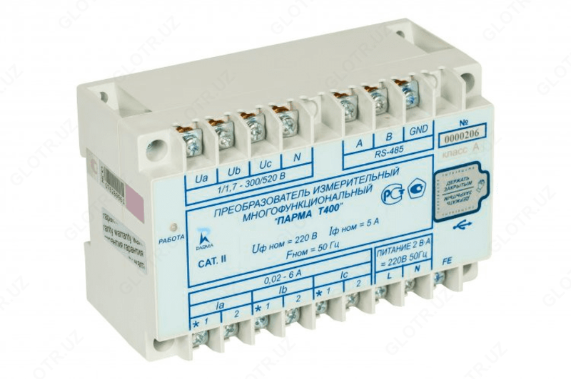 PARMA T400 A - 3 fazali o'lchovli ko'p funksiyali A sinf konvertori