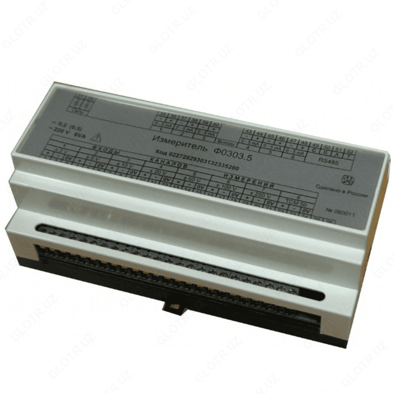 F0303.5 - o'lchov o'tkazgich (analog kirish moduli)