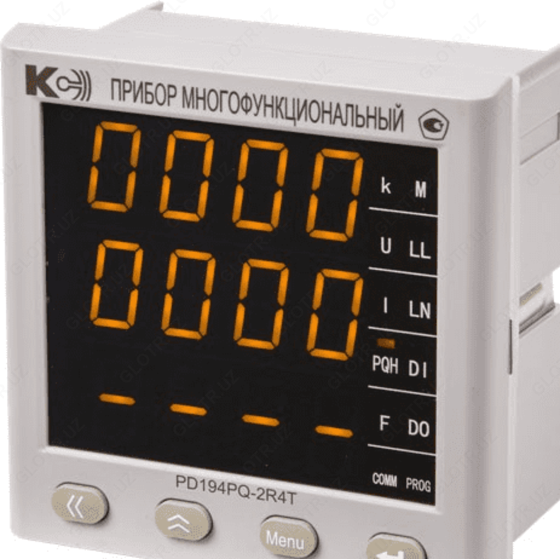 PD194PQ-2R4T-A1 - ko'p funktsiyali raqamli elektr hisoblagich (bir sahifali modifikatsiya, aniqlikni oshirish)