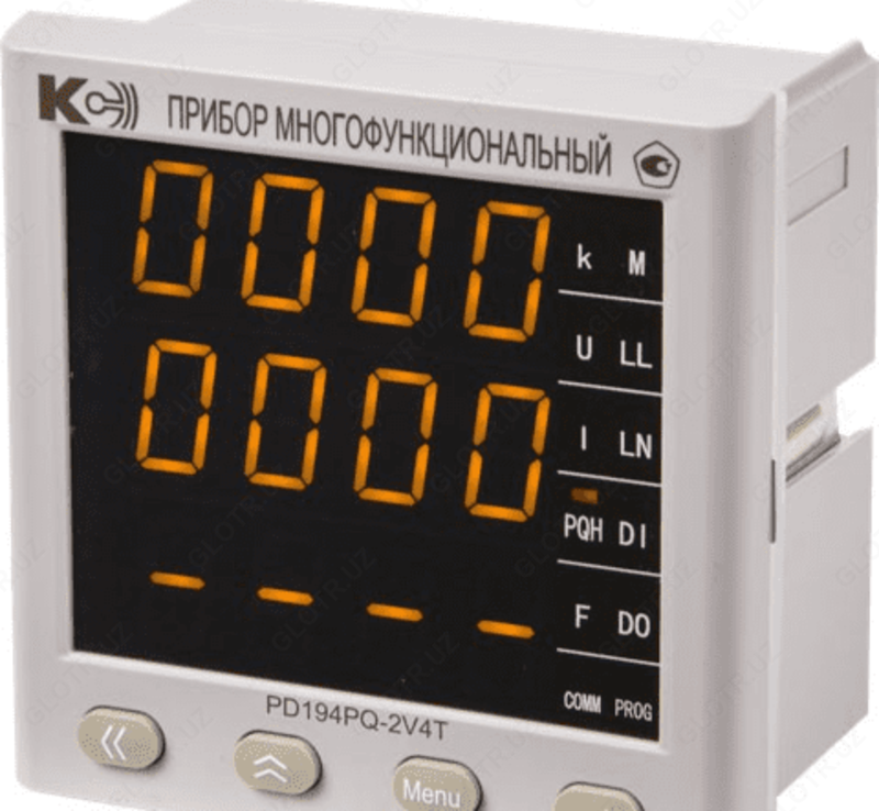 PD194PQ-2N4T-A1 - ko'p funktsiyali raqamli elektr hisoblagich (bir varaqli modifikatsiya, aniqlikni oshirish)