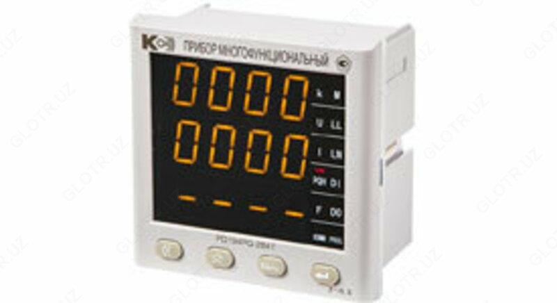 PD194PQ-2C4T-1 - ko'p funktsiyali raqamli elektr hisoblagich (bir betli modifikatsiya)