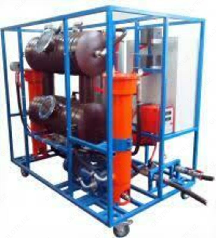 UVF-3000 R-50 - transformator moyini tozalash uchun harakatlanuvchi blok