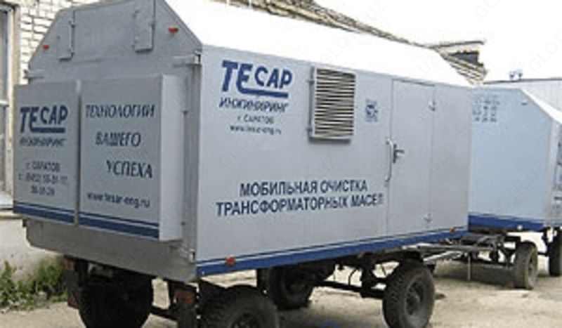 TV-LTM-902 - transformator moylarini tozalash liniyasi (tashish uchun mo'ljallangan)