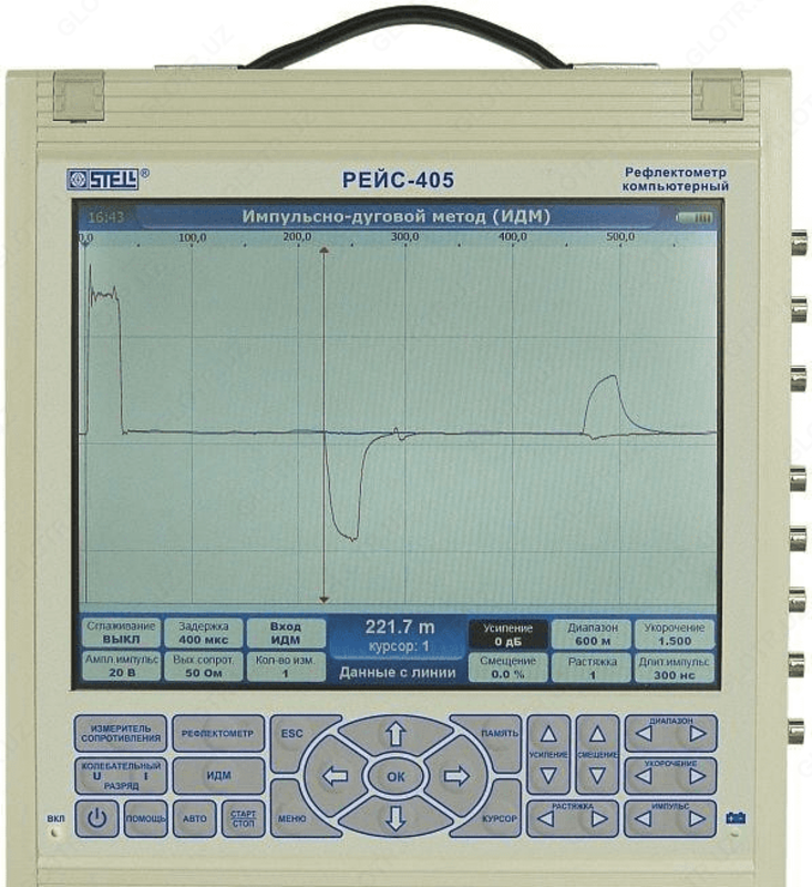 FLIGHT-405 - kompyuter reflektometri