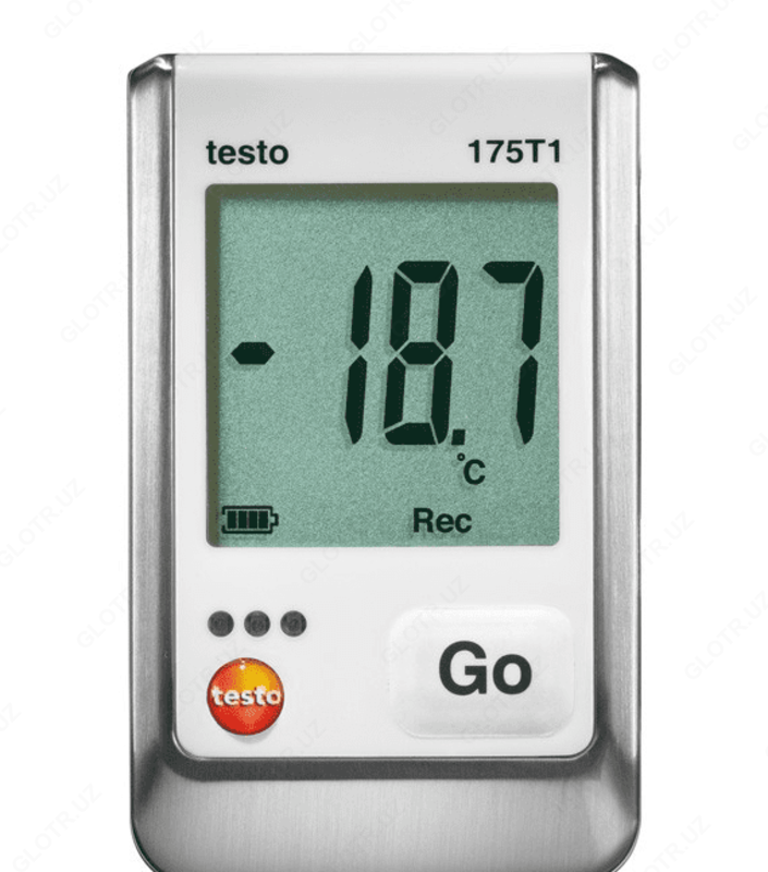 Testo 175 T1 - ichki datchikli 1 kanalli harorat ma'lumotlarini qayd etuvchi