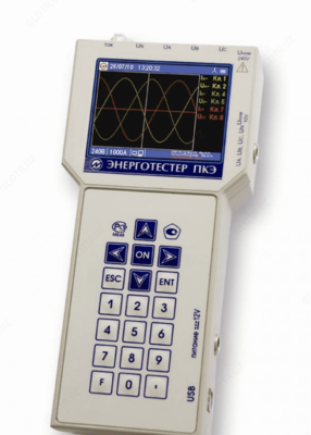 Энерготестер ПКЭ-А-А — прибор для измерений показателей качества электрической энергии