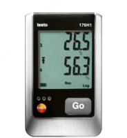 testo 176 H1 — 4х-канальный логгер данных температуры и влажности с разъемами для внешних зондов (NTC/емкостный сенсор влажности) - от 10 сум
