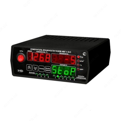 ИВГ-1/2-С-4Р-2А — стационарный двухканальный измеритель-регулятор микровлажности газов