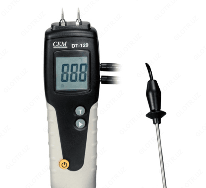 DT-129 - yog'och, qog'oz, plastmassa va beton eritmasi uchun namlik o'lchagich