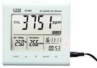 DT-802 — анализатор качества воздуха настольный с часами и календарем - от 10 сум