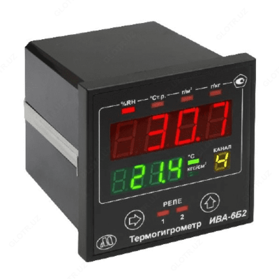 IVA-6B2 - panel versiyasida statsionar termogigrometr