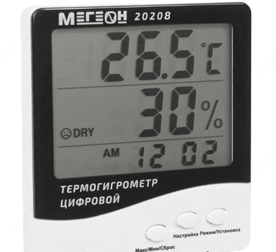 МЕГЕОН 20208 — термогигрометр настольный