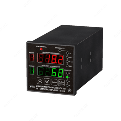 IVTM-7/4-Shch2 - paneldagi namlik va haroratning to'rt kanalli statsionar o'lchagich-regulyatori