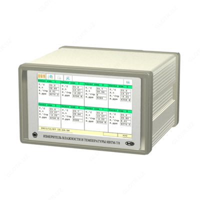 ИВТМ-7/16-T("7) — шестнадцатиканальный стационарный измеритель-регулятор влажности и температуры c цветным сенсорным дисплеем 7 дюймов