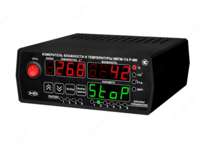 IVTM-7/4-S-4R-2A - to'rt kanalli statsionar namlik va harorat o'lchagich-regulyator