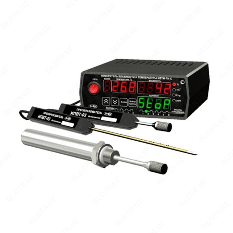 IVTM-7/2-S-4R-2A - namlik va haroratning ikki kanalli statsionar o'lchagichi