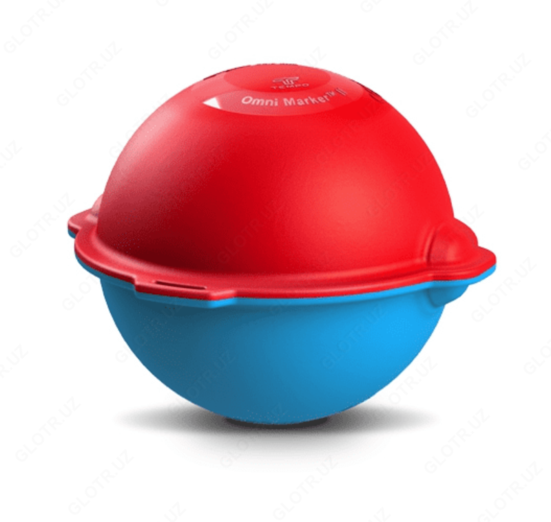 Tempo OmniMarker II OM-07 - energiya uchun passiv shar markeri (EuroPower ko'k / qizil)