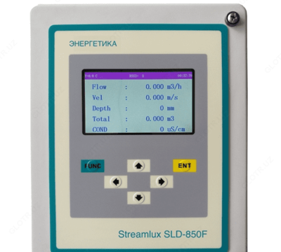10 so'm / donadan SLD-850F - erkin oqim kanallari uchun oqim o'lchagich