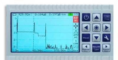 Kvant-VLF - optik reflektometr + VLF (vizual optik nuqson detektori 650 nm)