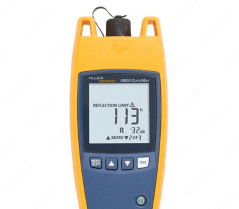 Fluke Fiber QuickMap - muammolarni bartaraf etish va multimodli kabellar uchun masofa vositasi