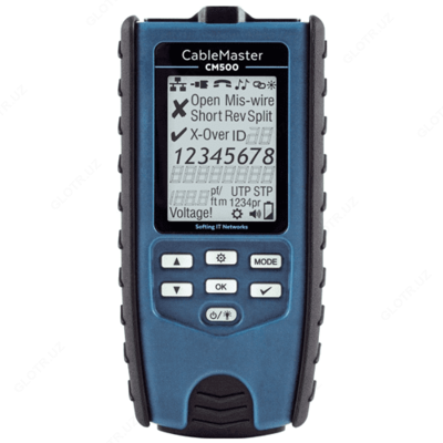 CableMaster 500 — тестер витой пары RJ45/12/11 и коаксиального кабеля (с определением длины)