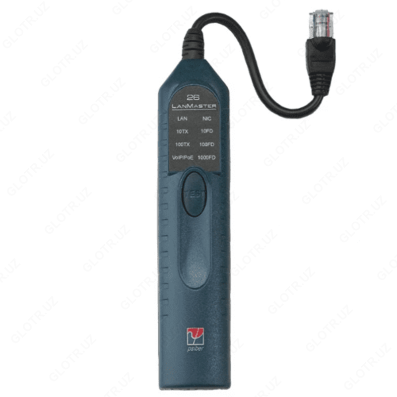 LanMaster 26 PoE aloqasi - Tarmoq sinovchisi