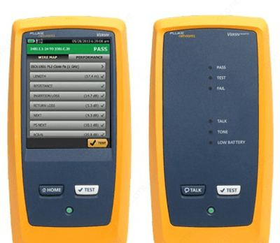 Fluke DSX-8000 - SCS sertifikati uchun kabel sinov qurilmasi