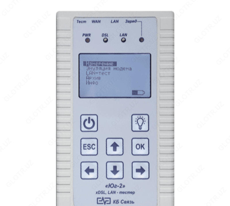 YUG-2V - VDSL / ADSL sinov qurilmasi + LAN TESTER