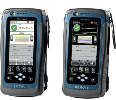 WireXpert 500-MPO — тестер для сертификации оптических линий с коннекторами MPO/MTP (MM